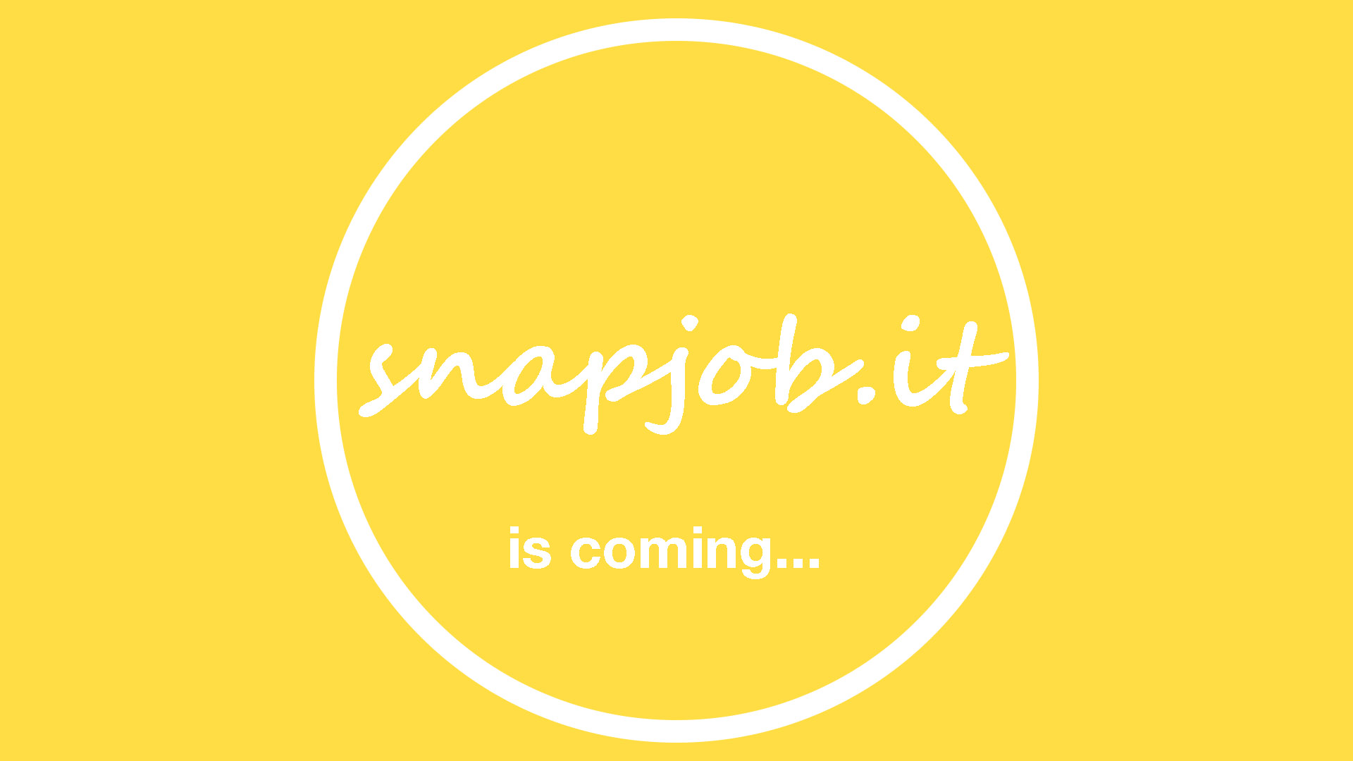 Snapjob landing page logo